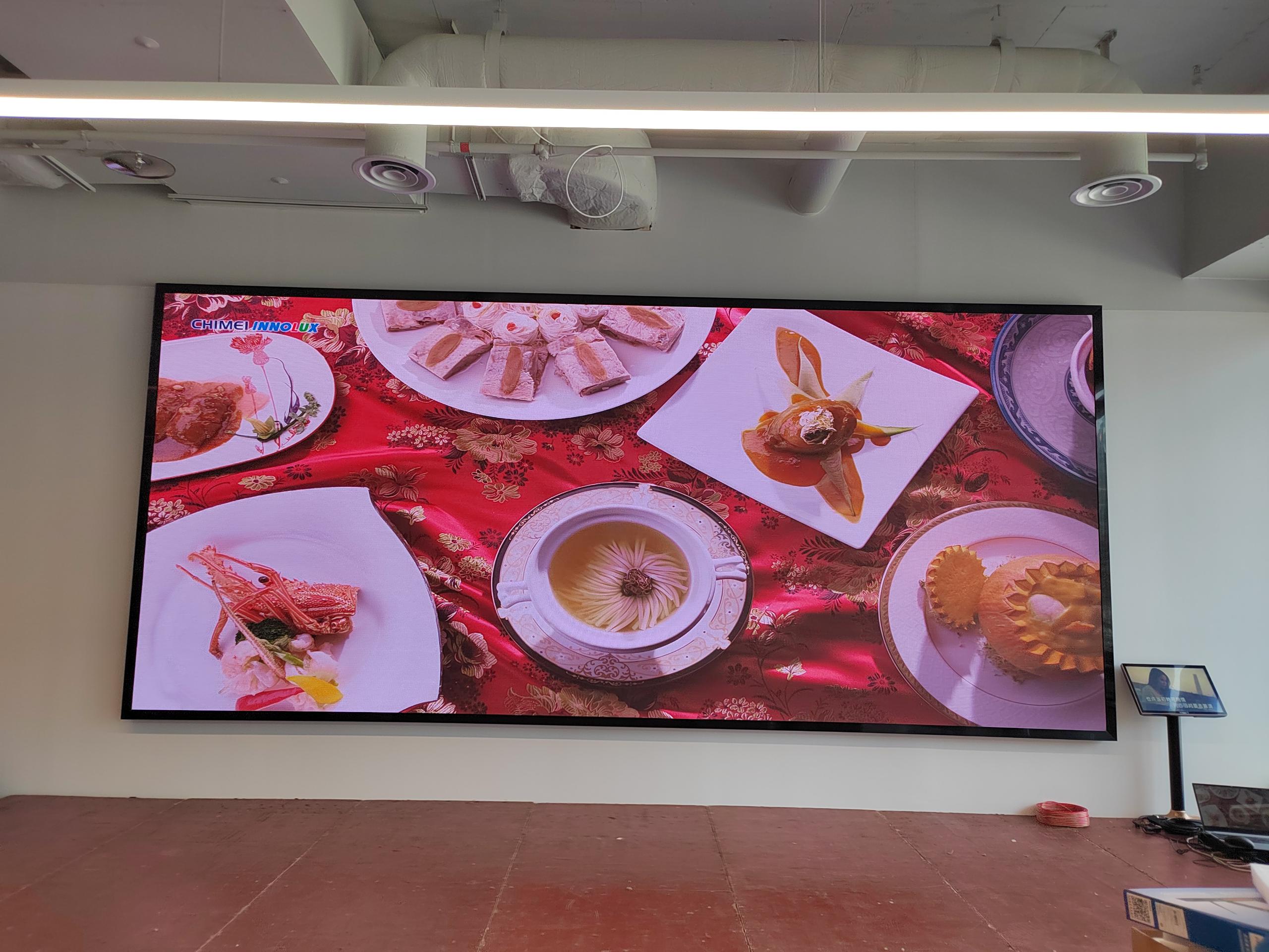 深圳南山展會展廳LED顯示屏P2.5高清顯示！